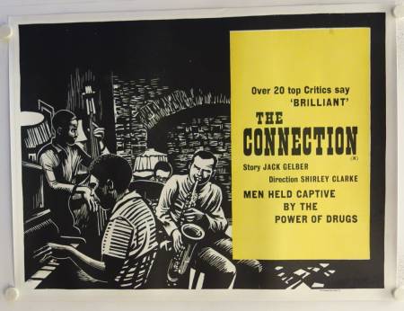 The Connection original release British Quad movie poster